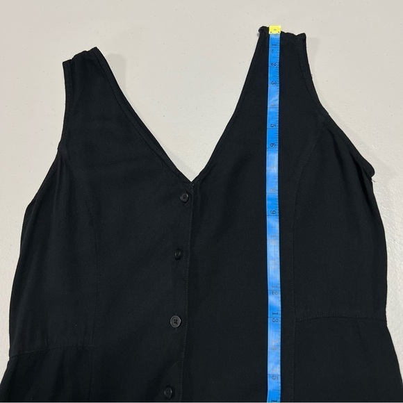 Aritzia Talula Ovington Black Rayon Wide Leg Cropped Jumpsuit - Picture 11 of 13